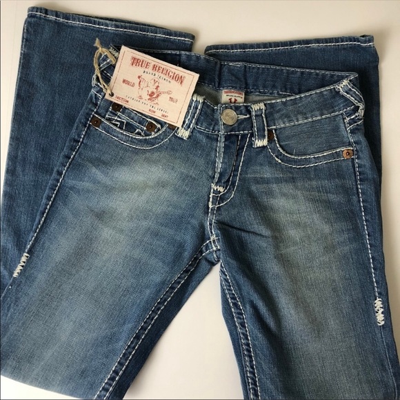 True Religion Bobby Super T Light Wash Jeans NWT - Picture 5 of 6